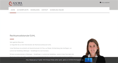 Desktop Screenshot of guhl-kollegen.de